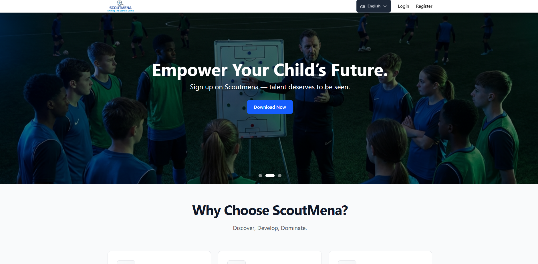ScoutMena — Football Scouting Platform